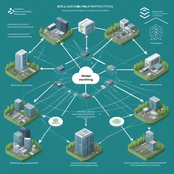 Model Context Protocol (MCP) Sustainability System: Emissions Monitoring via Protocol-Bridged IoT/Blockchain Nodes